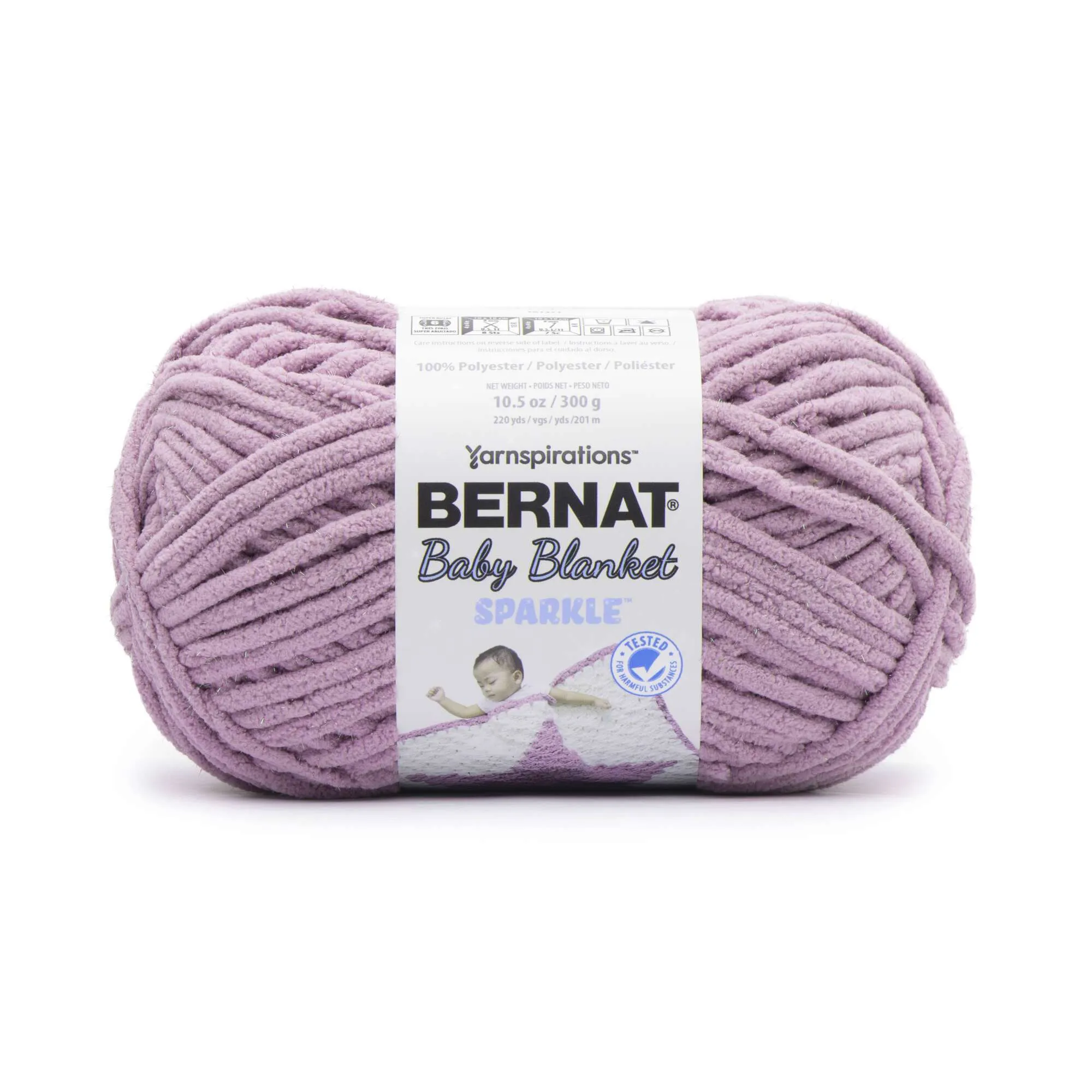 Bernat Baby Blanket Sparkle Yarn