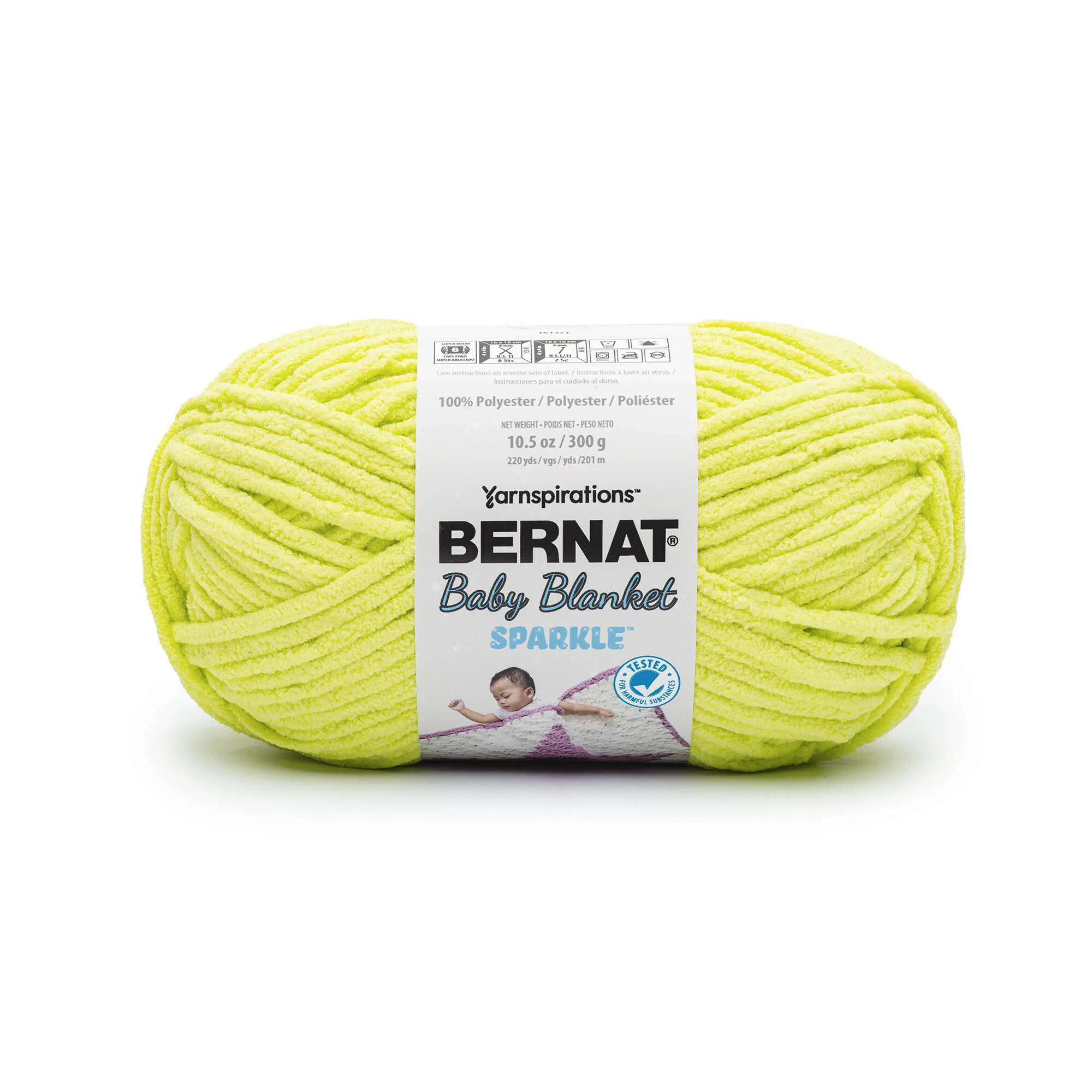 Bernat Baby Blanket Sparkle Yarn