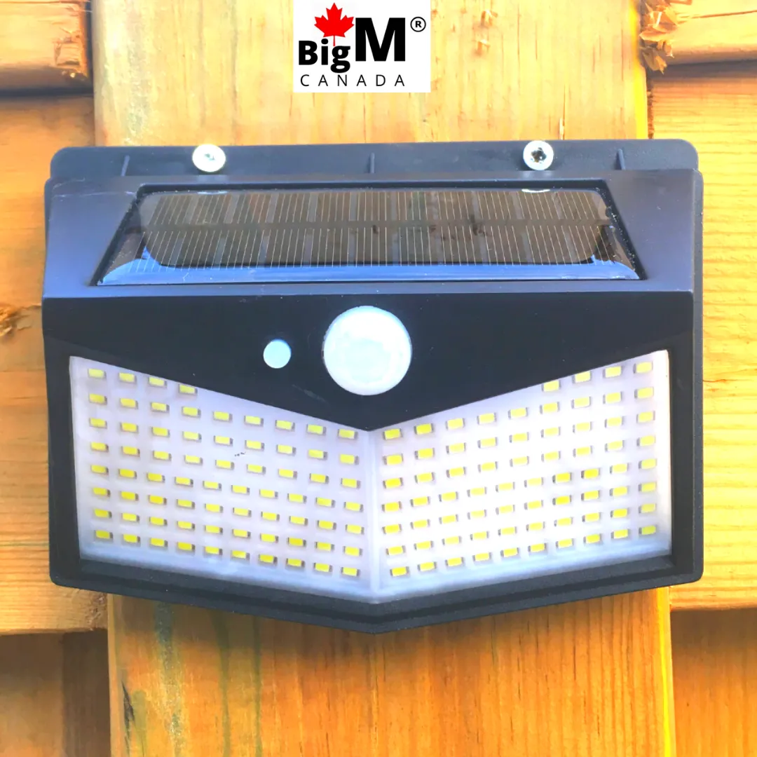 BigM  212 LED Best Solar Security Light With Motion Sensor for Outdoor