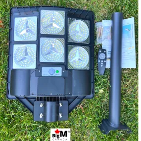 BigM 600W Heavy Duty Solar Street Light for commercial Outdoor Use