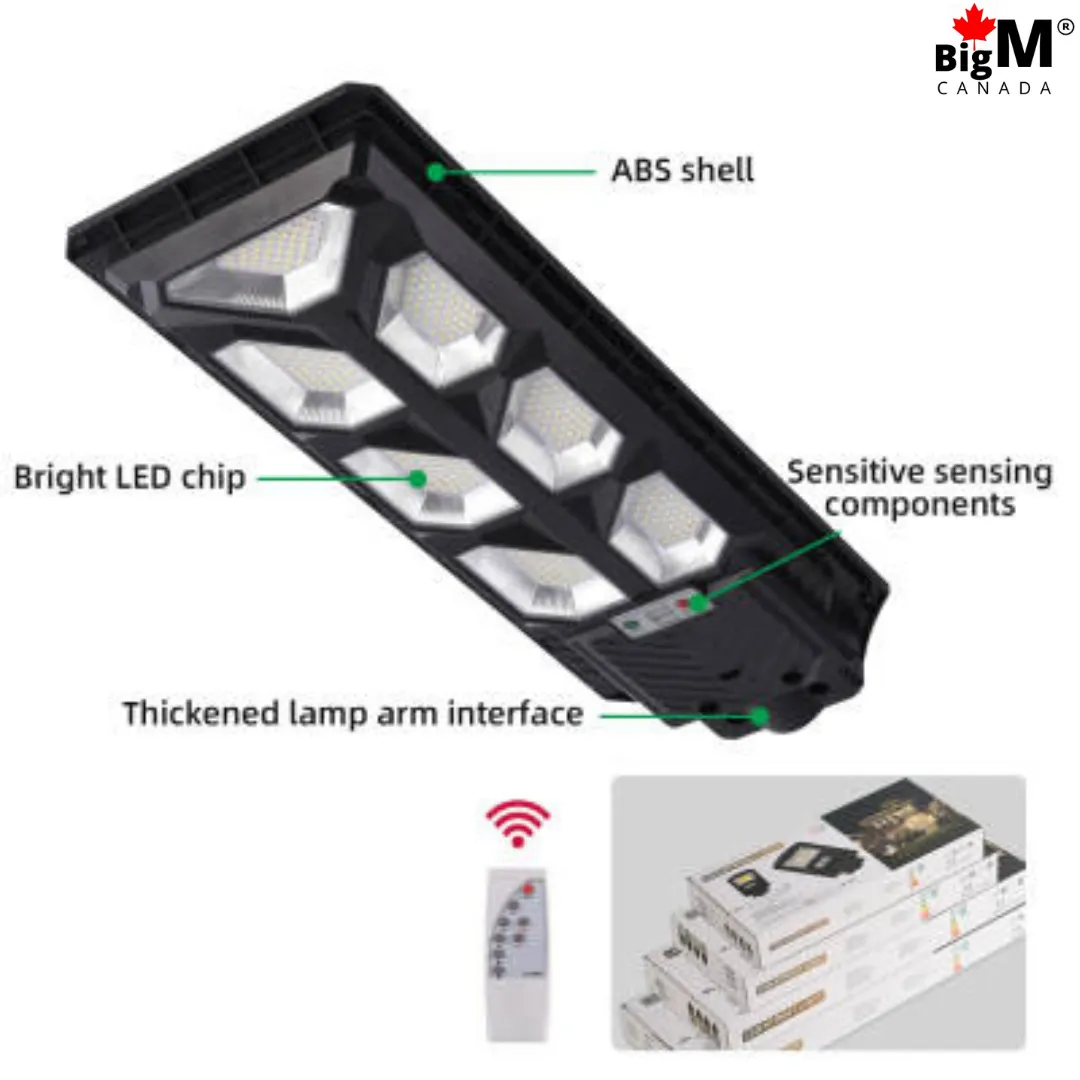 BigM 700W Heavy Duty Solar Parking Lot Lights For Commercial Use