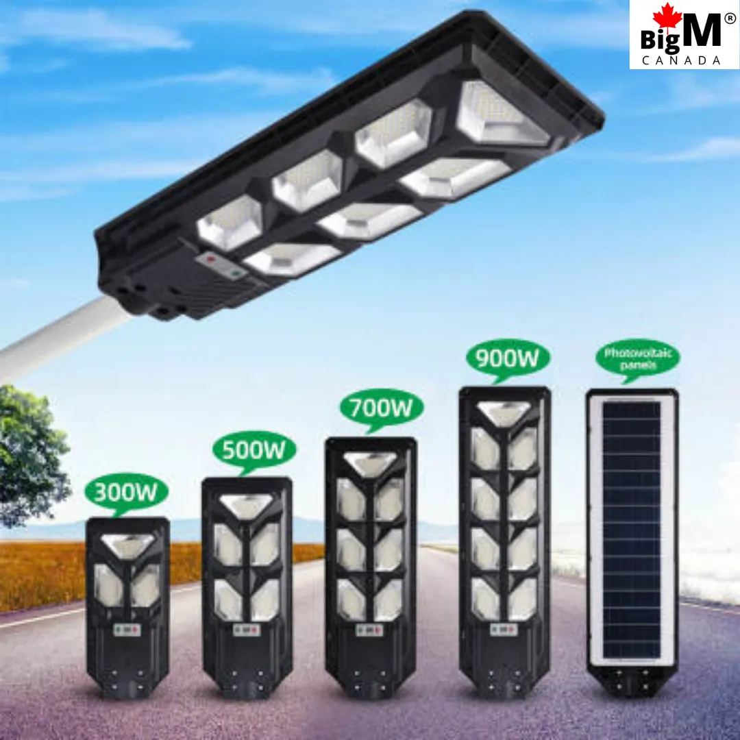 BigM 700W Heavy Duty Solar Parking Lot Lights For Commercial Use