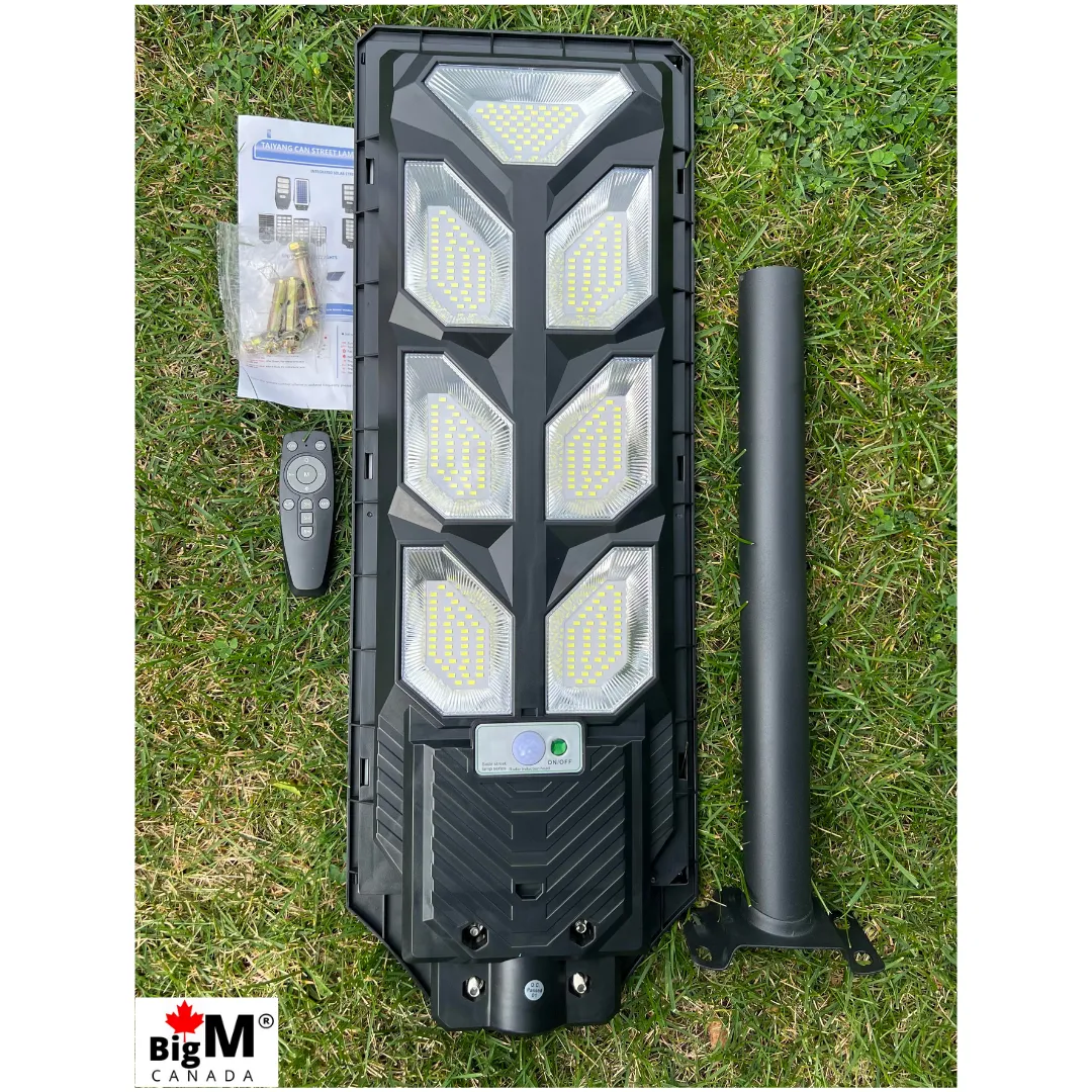 BigM 700W Heavy Duty Solar Parking Lot Lights For Commercial Use