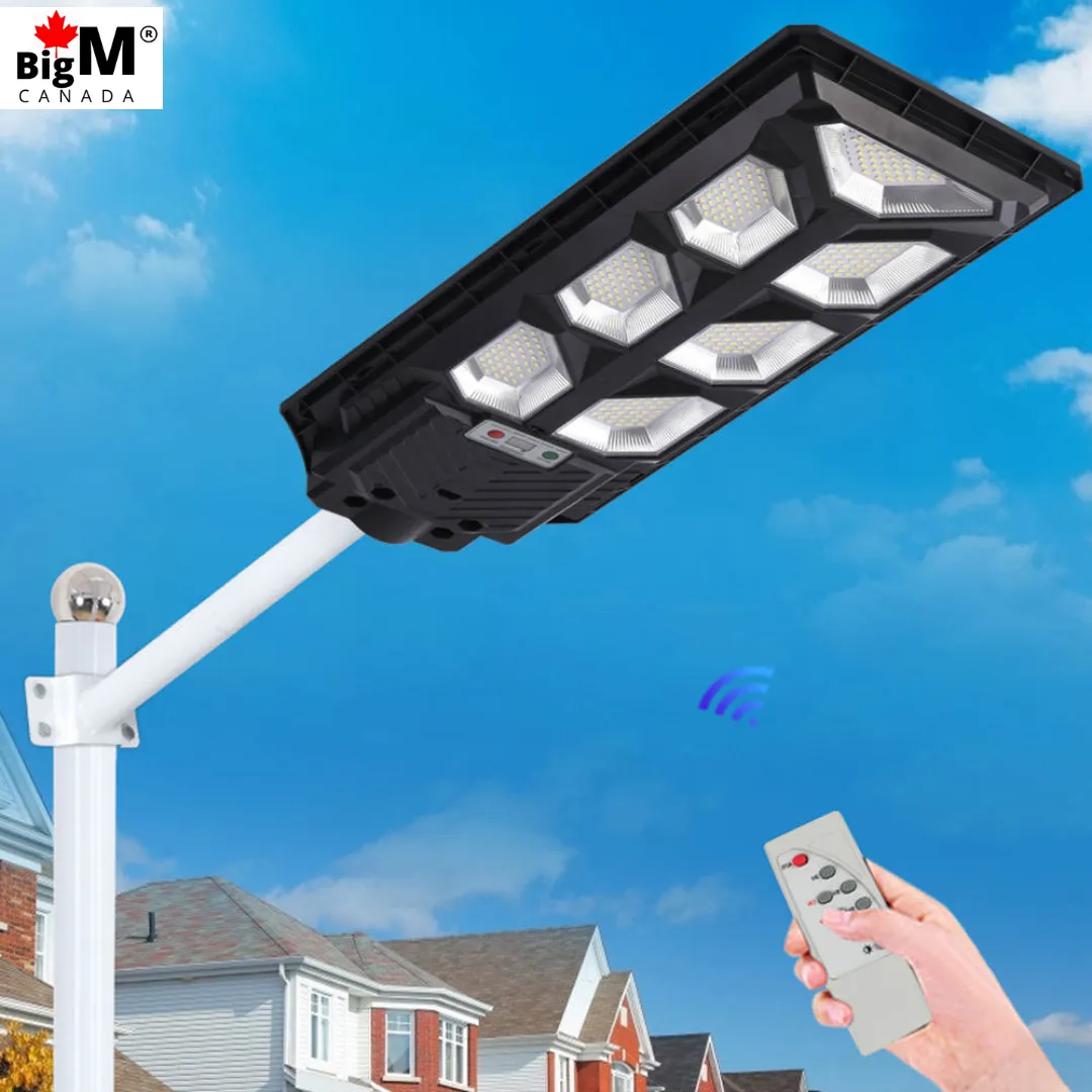 BigM 700W Heavy Duty Solar Parking Lot Lights For Commercial Use