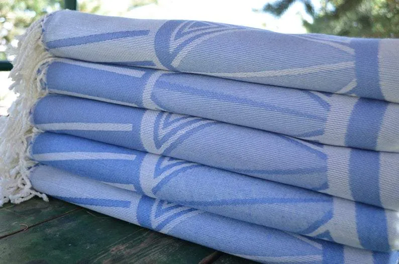 Blue Sun 100% Cotton Towel