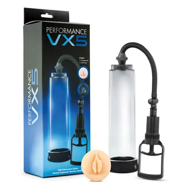 Blush Performance VX5 Male Enhancement Pump System clear