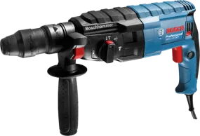 Bosch SDS Plus Rotary Hammer, 24mm, 790W, VSR, Electronic, 3-Modes, 2.7 J, 2.8kg, w/QC Chuck