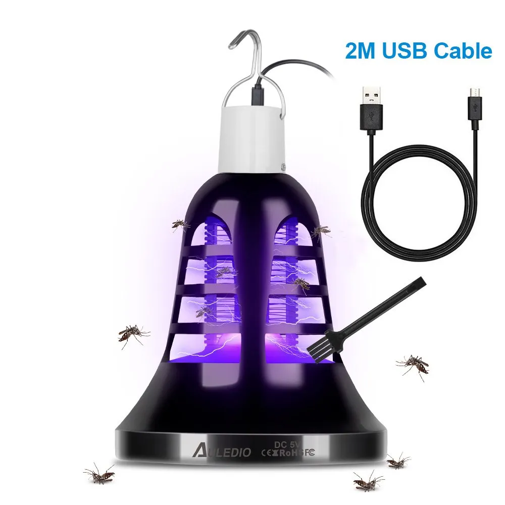 Bug Zapper Tent Light LED (BLACK)