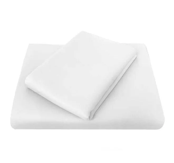 Chateau 210THC Polyester Cotton Standard Pillowcase White