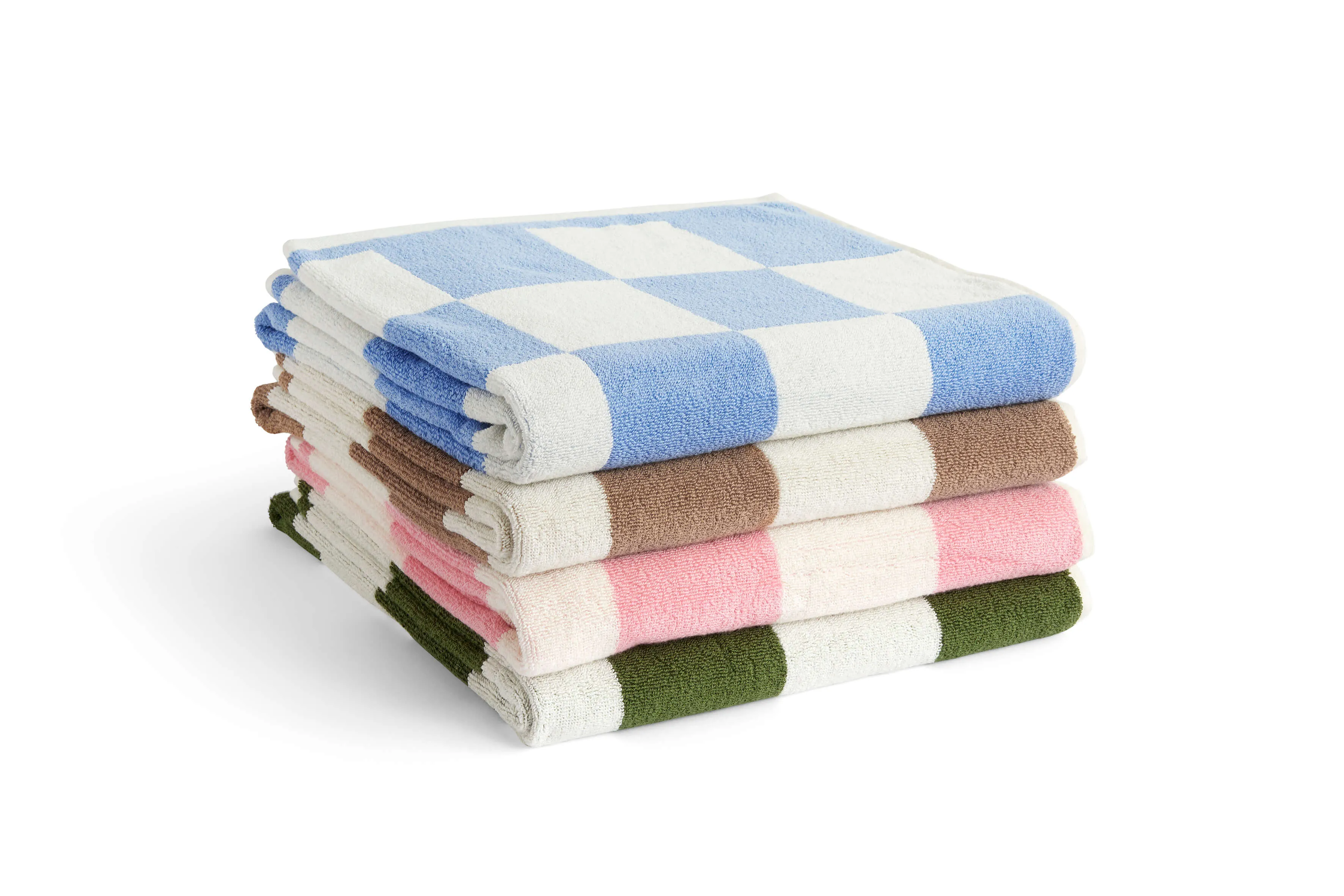 Check Bath Towel | Matcha | by HAY