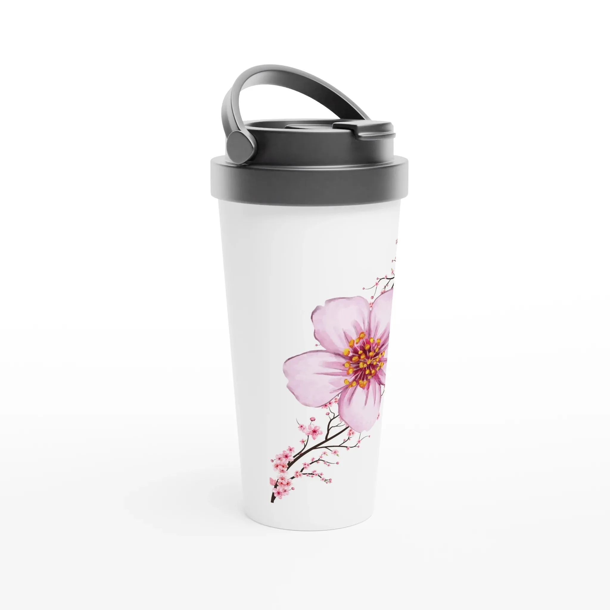 Cherry Blossom Leaf Travel Mug | Cherry Blossom Tumbler