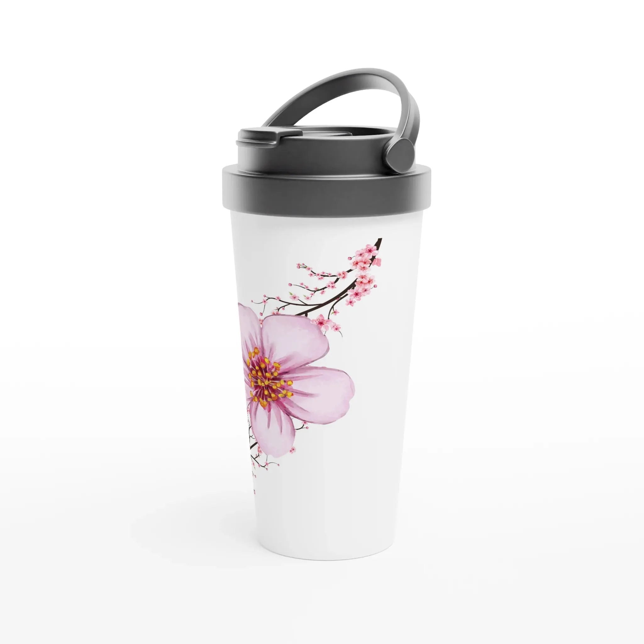 Cherry Blossom Leaf Travel Mug | Cherry Blossom Tumbler