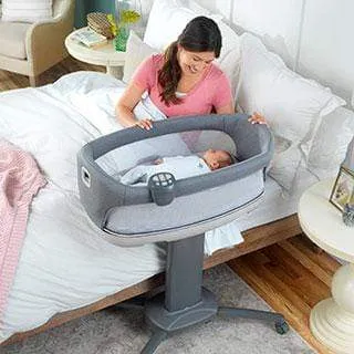 Chicco Close To You 3-in-1 Bedside Bassinet - Heather Grey