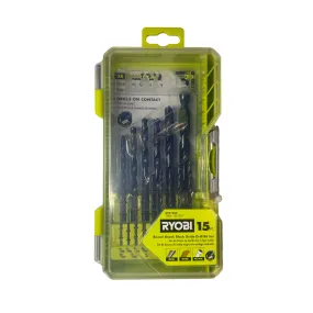 CLEARANCE Black Oxide Round Shank Drill Bit Set (15-Piece)