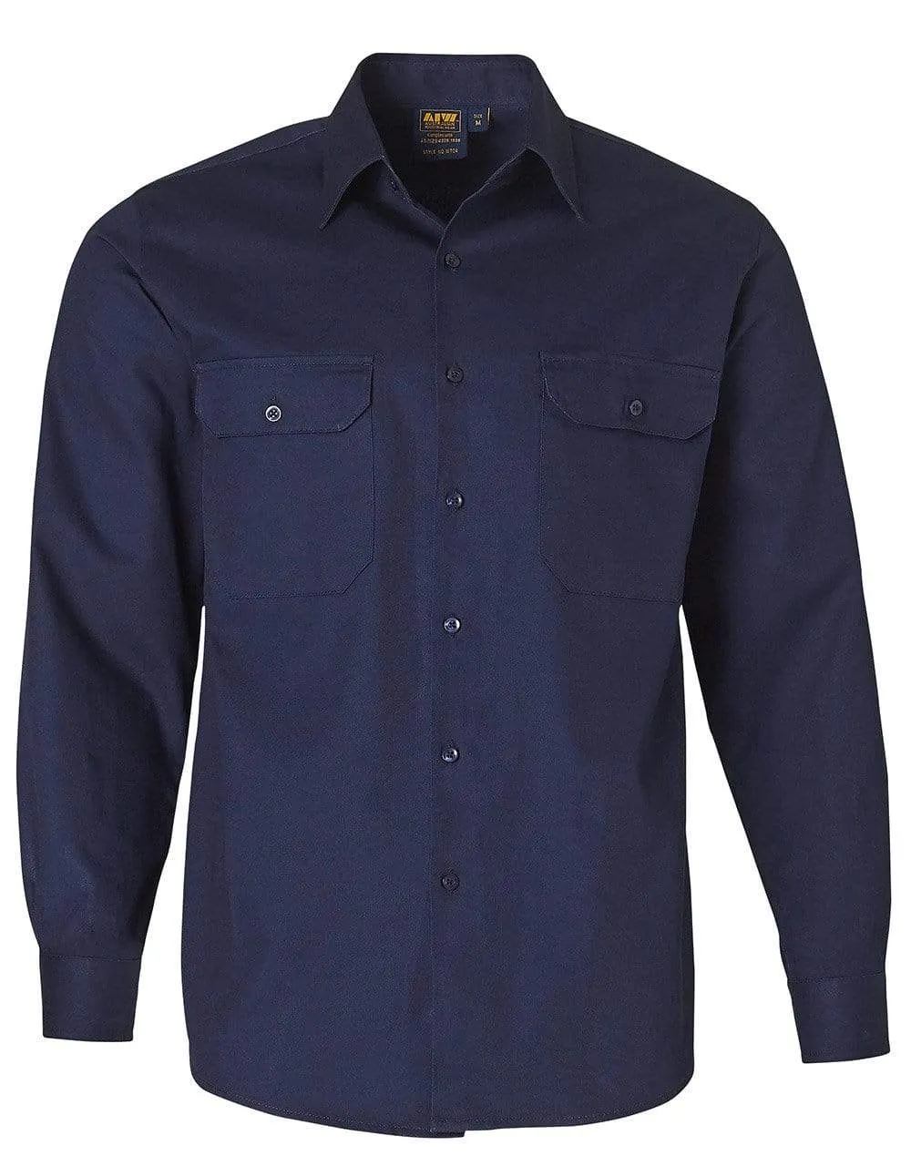 Cotton Drill Work Shirt WT04