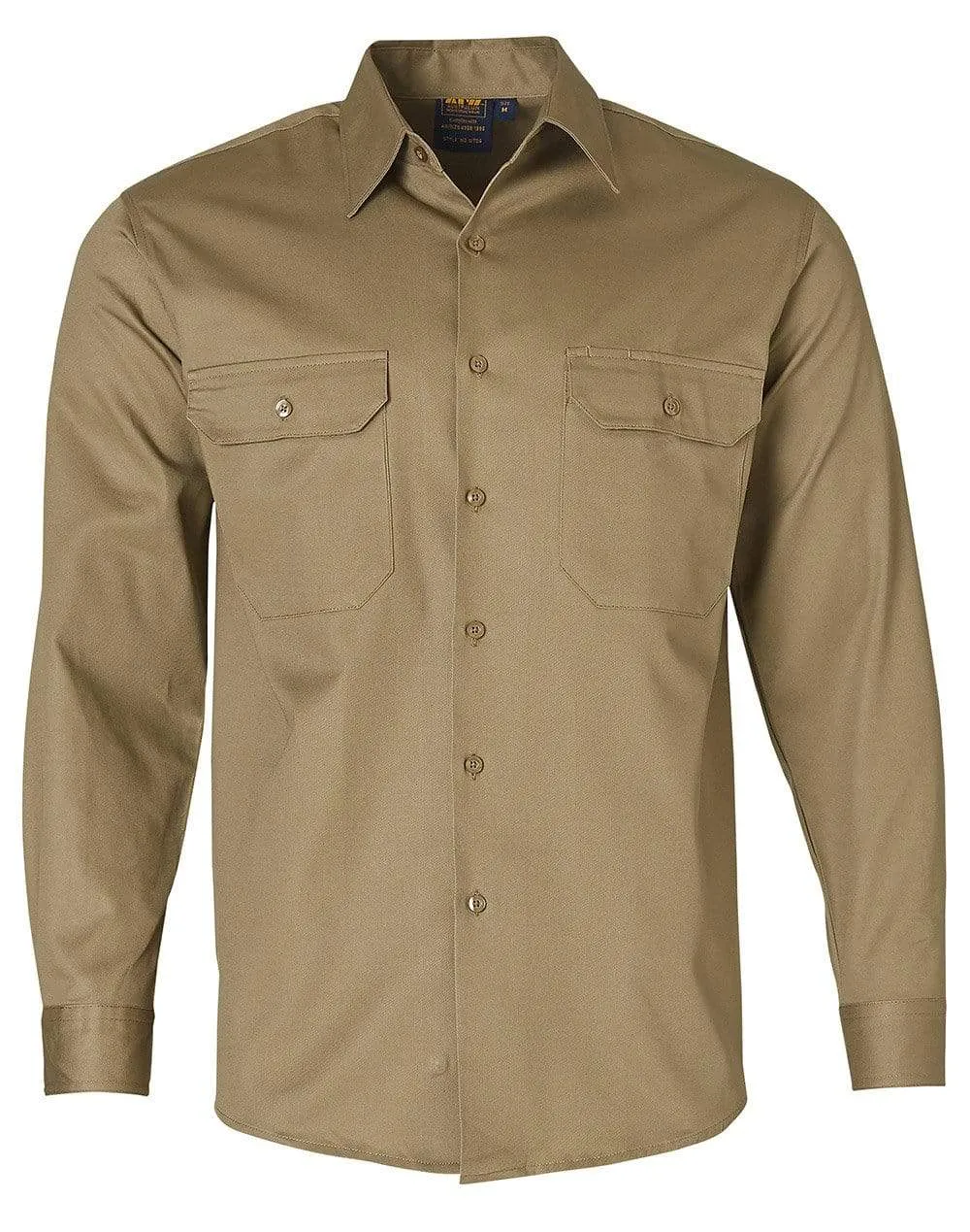 Cotton Drill Work Shirt WT04