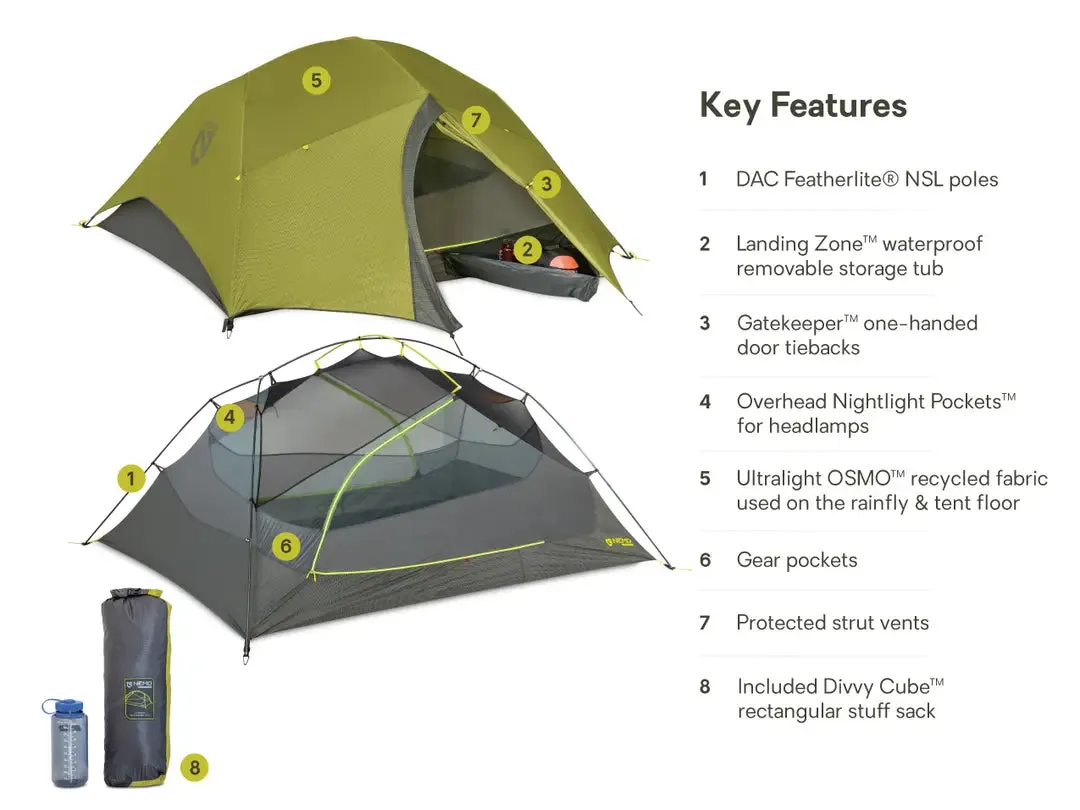 Dagger OSMO™ 3P Lightweight Backpacking Tent