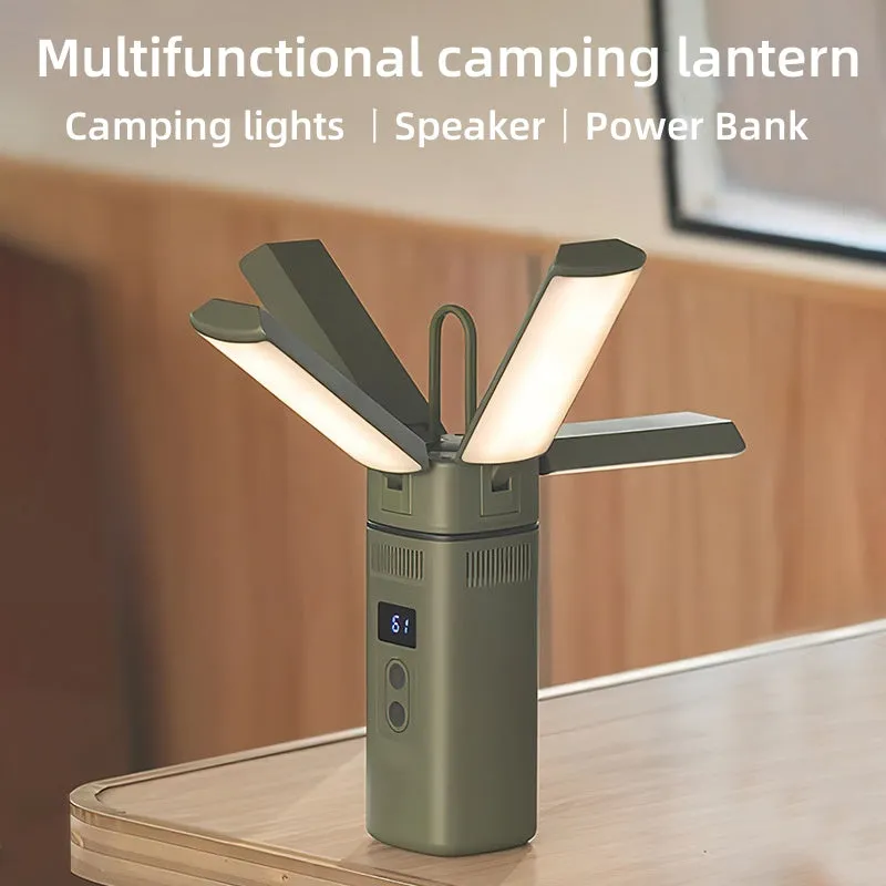 DATEOY Multi-Functional Speaker Camping Lantern | Bluetooth Speaker | Power Bank