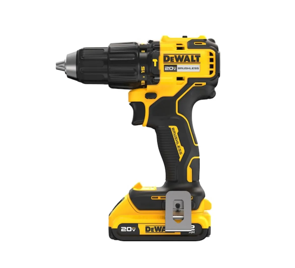 DEWALT 20-volt Max Brushless Hammer Drill (1-Battery Included)