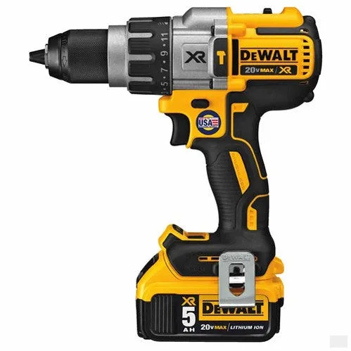 Dewalt - 20V MAX* XR LITHIUM ION BRUSHLESS 3-SPEED HAMMERDRILL KIT DCD996P2