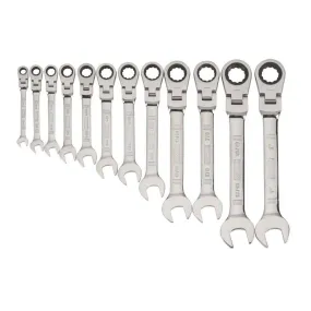 DeWalt Flex Head Ratcheting Wrench Set - 12 Pcs