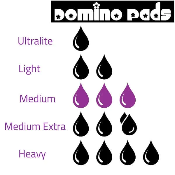 Domino Pads Medium Regular in Minky