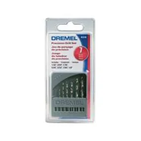 DREMEL 628-01 Drill Bit Set, 7-Piece, Steel