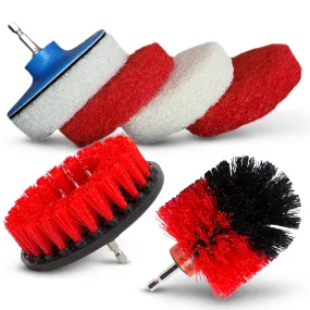 Drill Brush and Pads Set