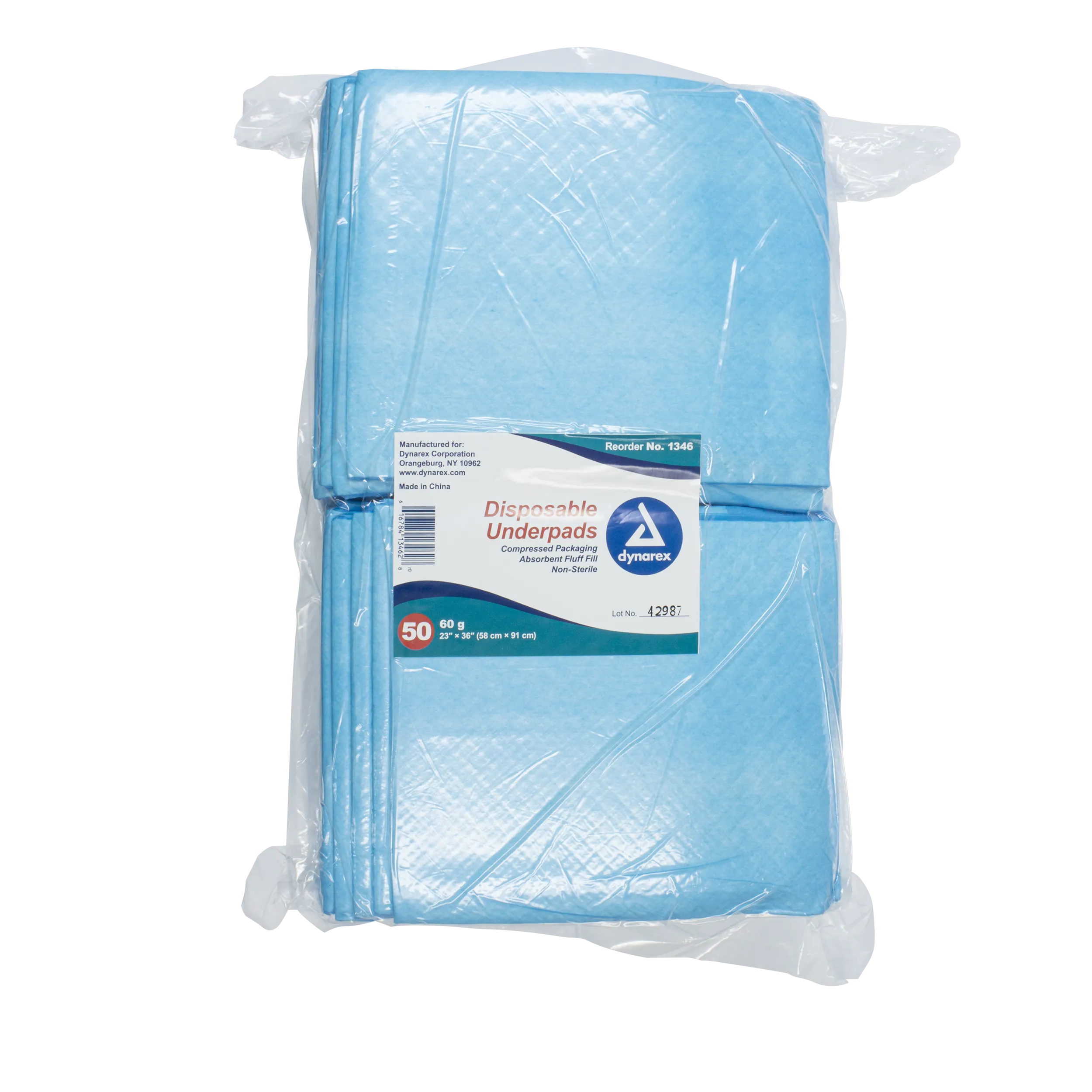 Dynarex - Disposable Underpads, 23 x 36 (60 g)