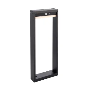 Endon Dannah LED Solar Post in Black (Small)