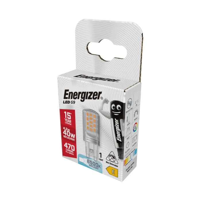 Energizer 4.2W G9 LED Capsule - 470lm - 6500K