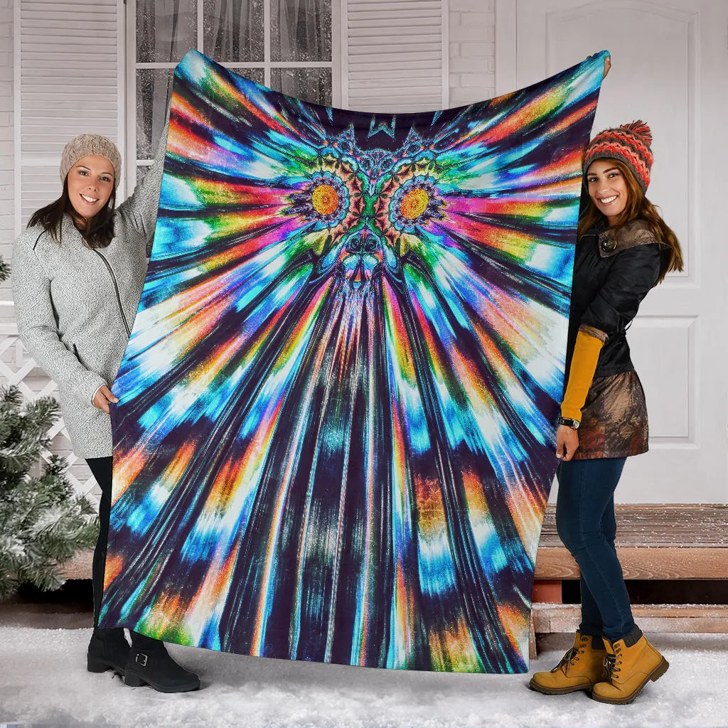 Entheogenic Encounter | Microfleece Blanket | Makroverset