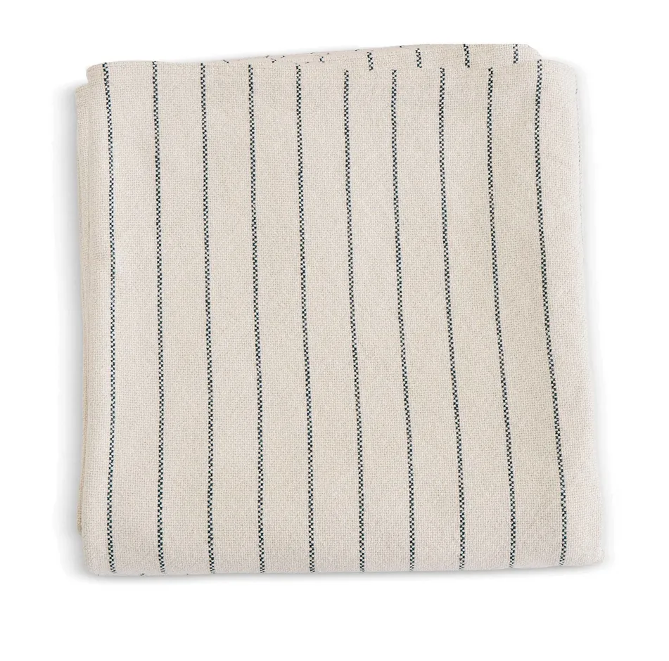 Evangeline Pinstripe Cotton Blanket