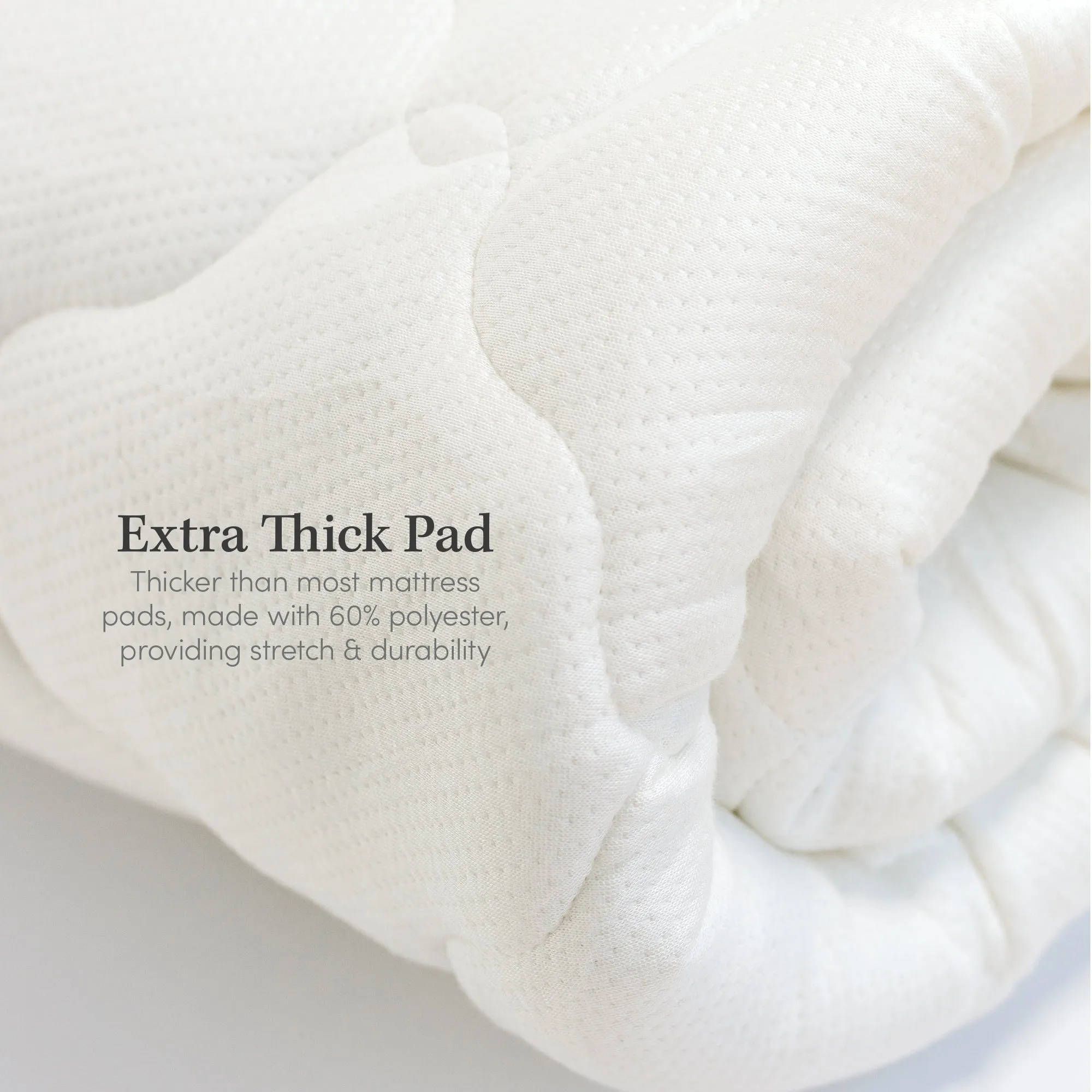 Extra Thick Bamboo Mattress Pad