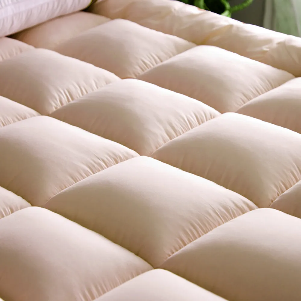 Extra Thick Queen Mattress Topper Pillow Top Mattress Pad Cover