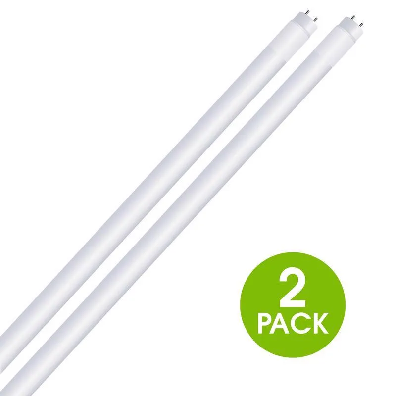 Feit Plug & Play T8 Warm White 47.8 in. G13 Linear LED Bulb 32 Watt Equivalence 2 pk