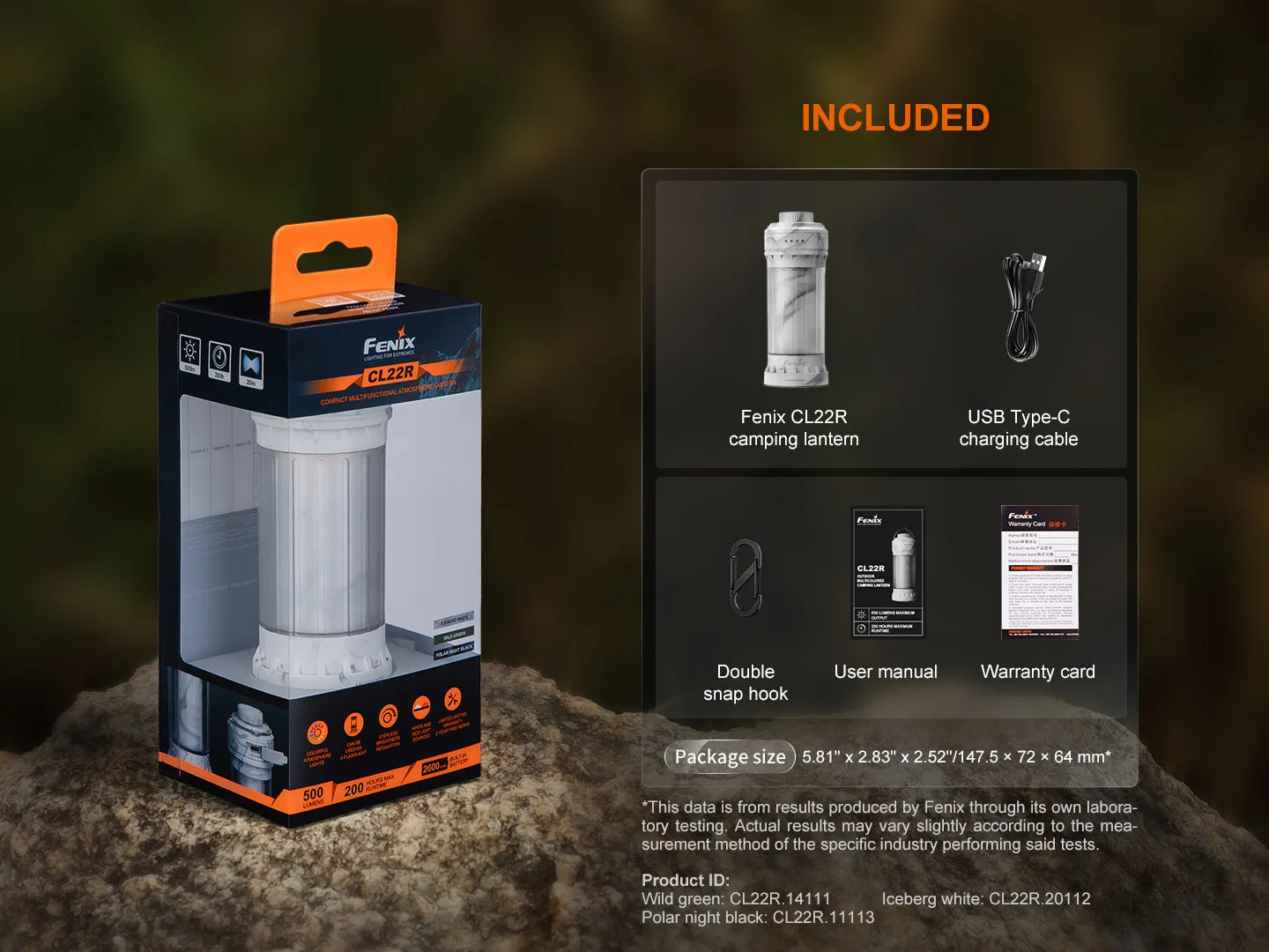 Fenix CL22R Camping Lantern