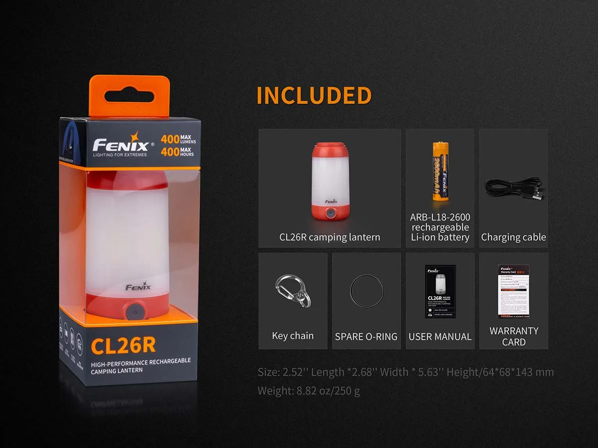 Fenix CL26R Rechargeable Lantern