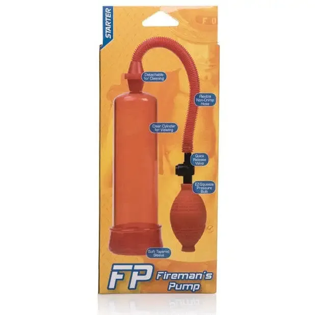 Fireman's Pump Masturbator - Red