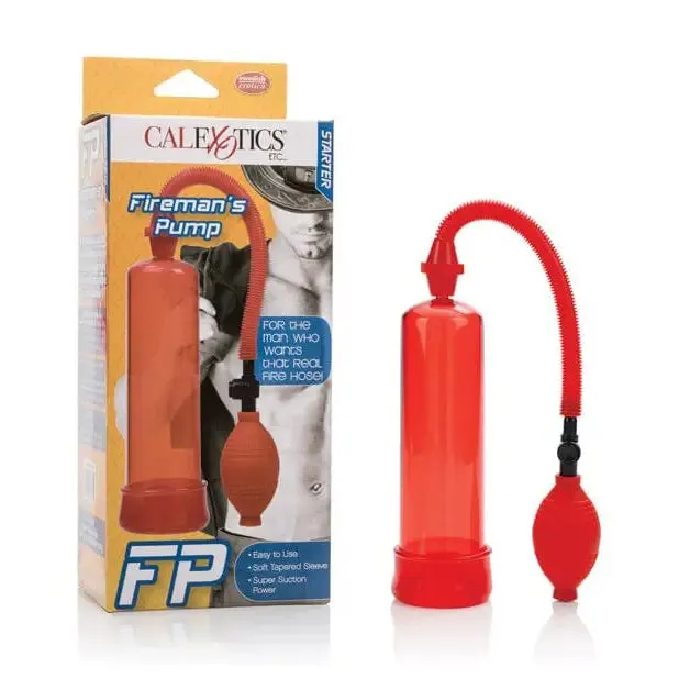 Fireman's Pump Masturbator - Red