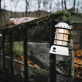 Forest LED Portable Lantern - Vintage White