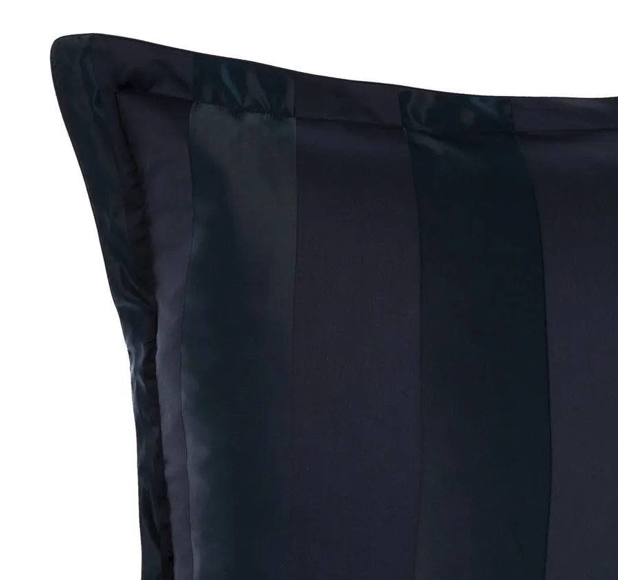 Francesco European Pillowcase Navy