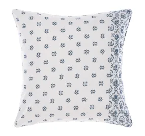 Francine European Pillowcase Blue