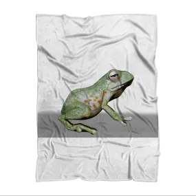 Frog Sublimation Throw Blanket