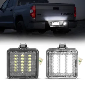 Full LED License Plate Lights For 2014-Later Toyota Tundra