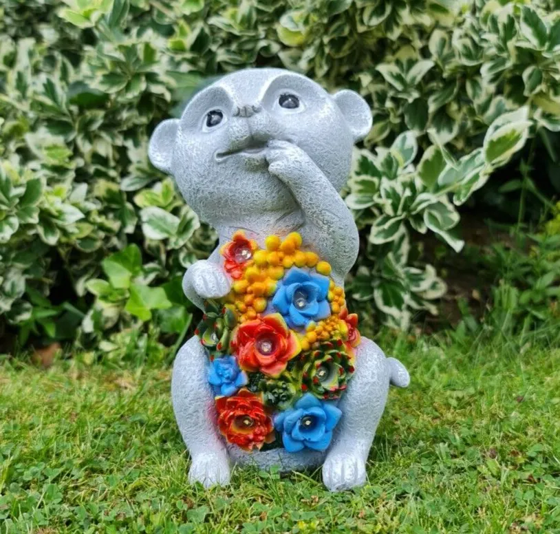 Garden Meerkat Solar Ornament