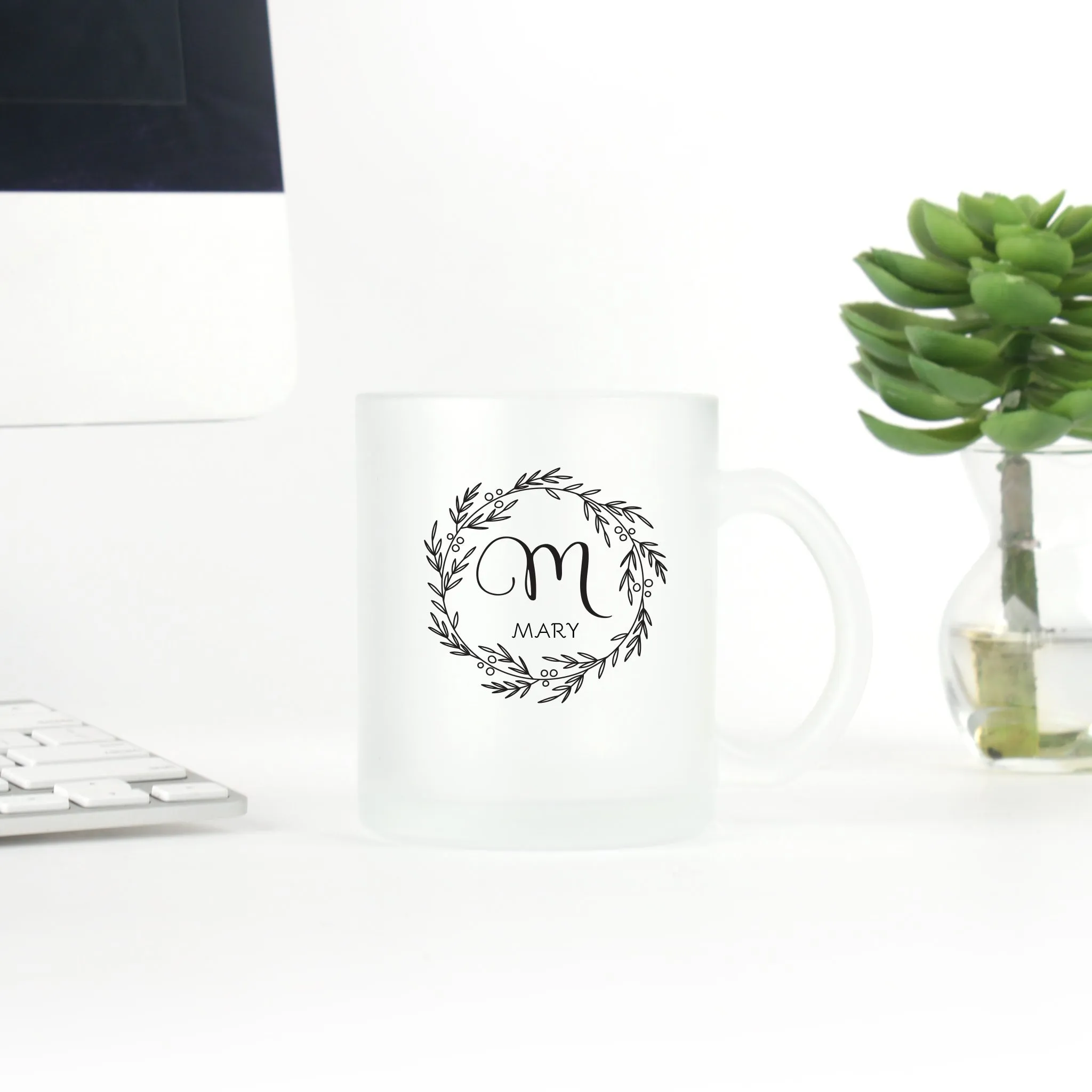 Garland Monogram Mug