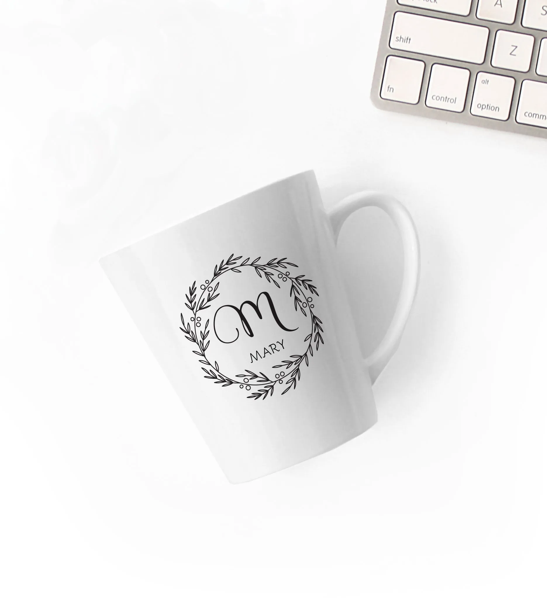 Garland Monogram Mug