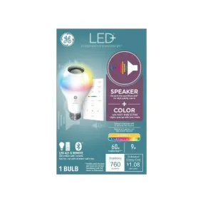 GE Remote Included LED  Speaker and Color Changing Light Bulb