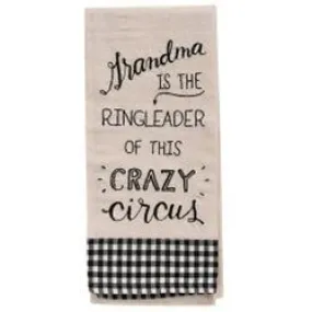 Grandma Is Ring Leader Towel